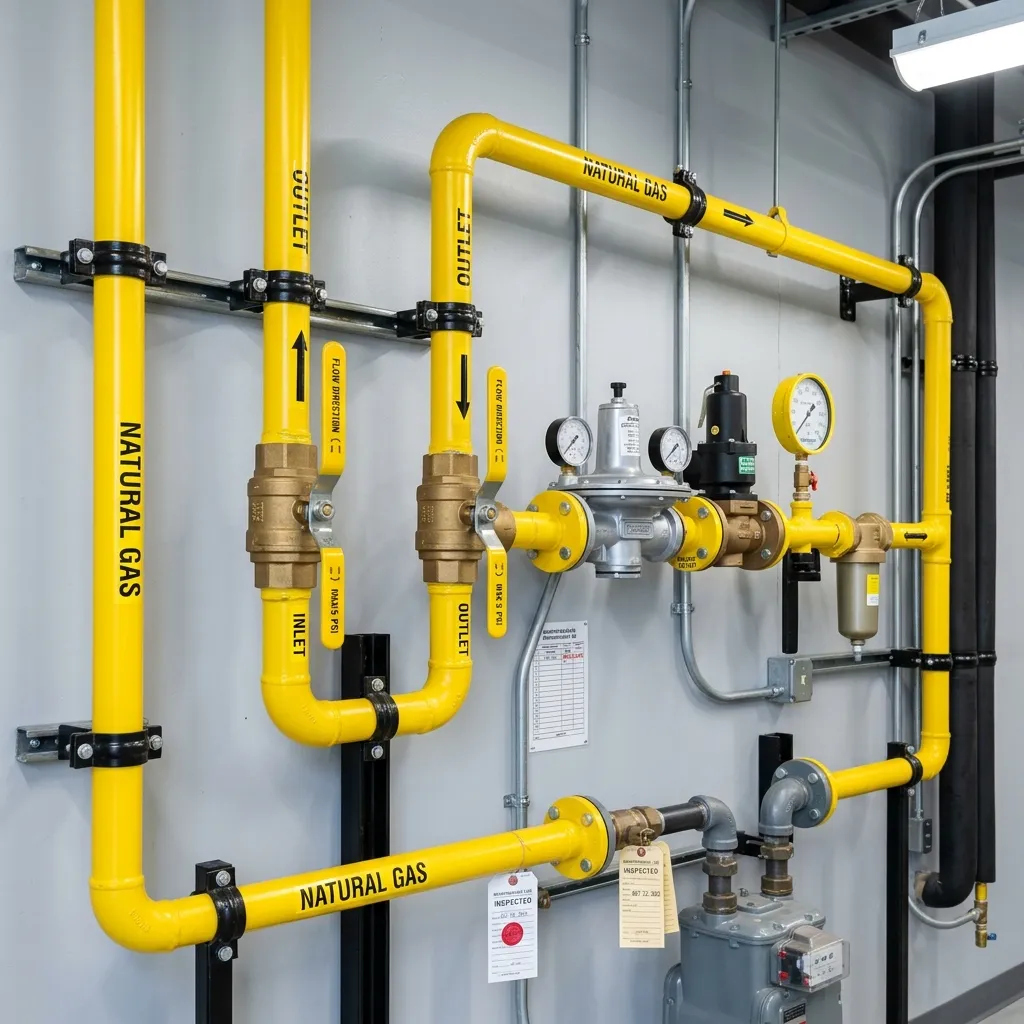 Gas Line Services Plumber in Orchard, TX
